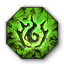 Octagonal Malachite Pet Gem