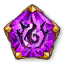 Gilded Pentagonal Kunzite Pet Gem